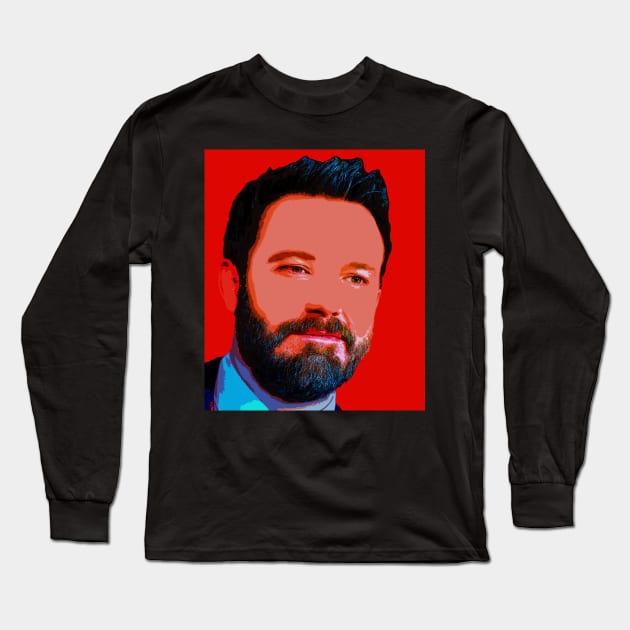 ben affleck Long Sleeve T-Shirt by oryan80